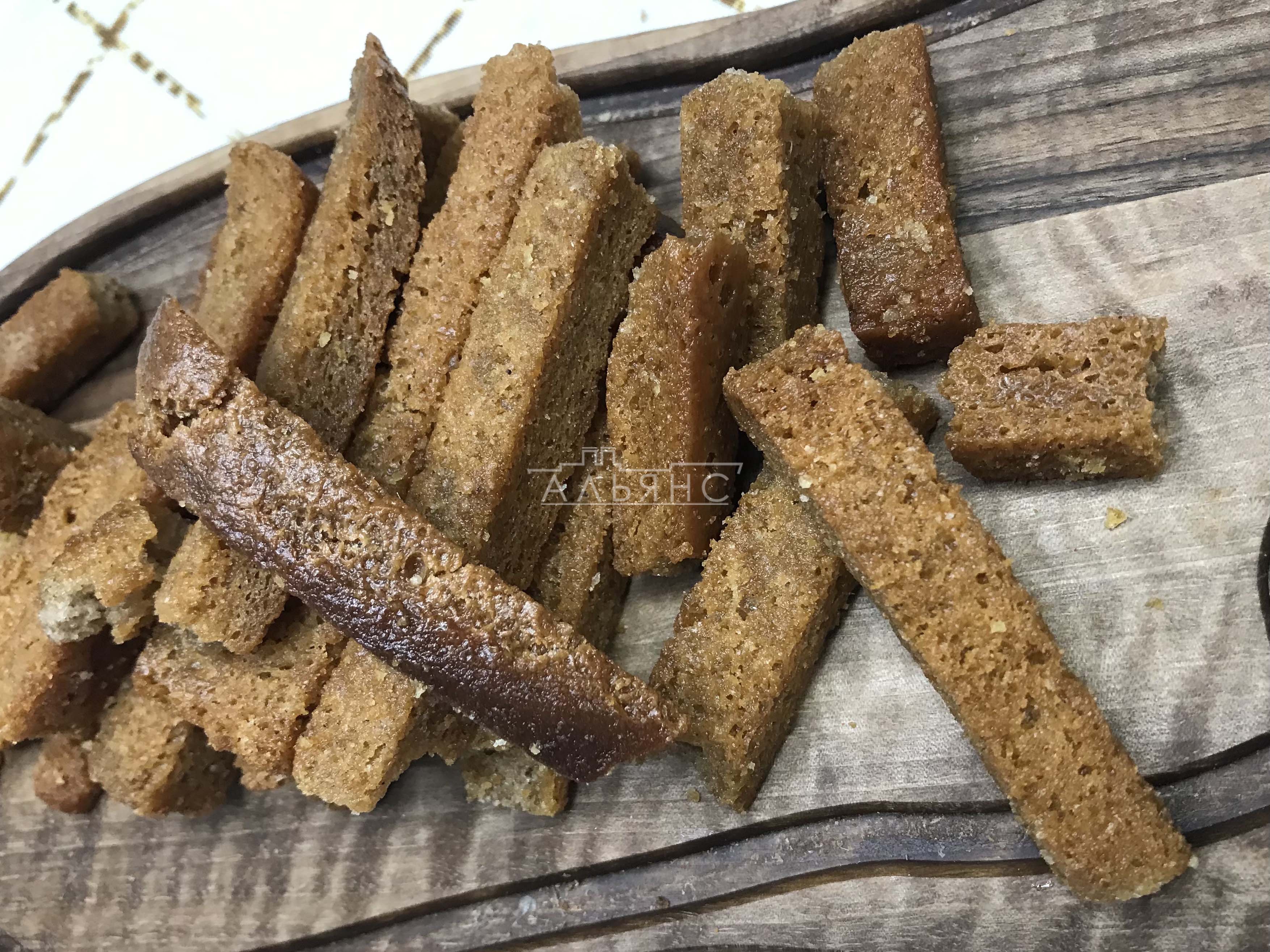 Деревенские гренки с чесноком в Петропавловске-Камчатском