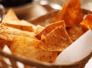 Чипсы из лаваша: Лаваш со вкусом шашлыка