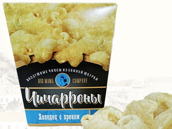 Чичарроны со вкусом холодца и хрена в Петропавловске-Камчатском