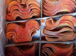 Щука (теша) холодного копчения: Ресторанные гренки с паприкой