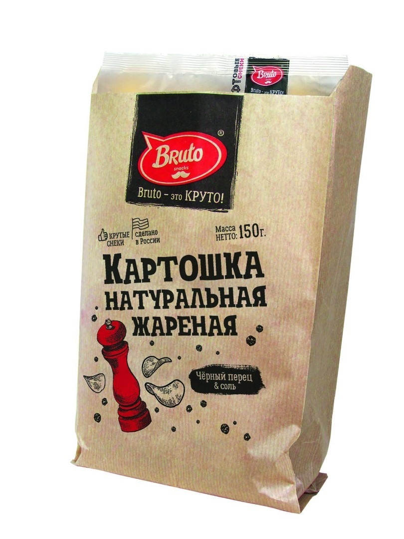 Картофель «Бруто» черный перец 130 гр. в Петропавловске-Камчатском