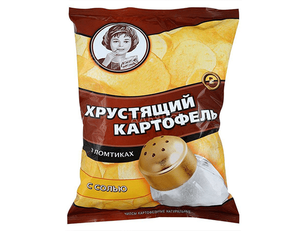 Картофельные чипсы "Девочка" 160 гр. в Петропавловске-Камчатском