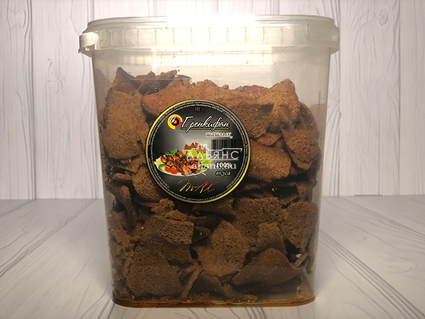 Ржаные гренки со вкусом шашлыка в Петропавловске-Камчатском