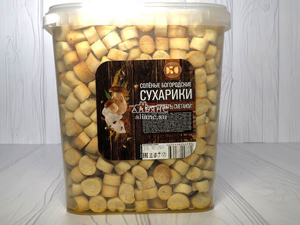 Сухарики с грибами и сметаной в Петропавловске-Камчатском