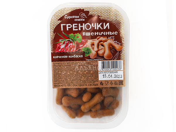 Сурские (ПШЕНИЧНЫЕ) Копченая колбаска (100 гр) в Петропавловске-Камчатском