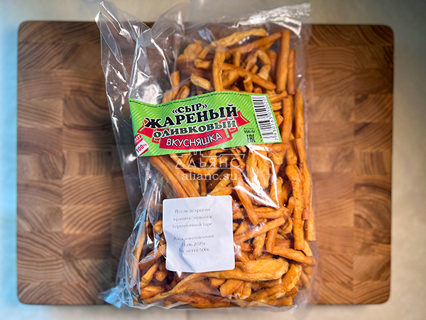 Жареный сыр "ВКУСНЯШКА" (Оливковый) 500гр. в Петропавловске-Камчатском