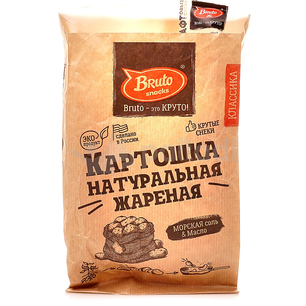 Картофель «Бруто» с солью 70 гр. в Петропавловске-Камчатском
